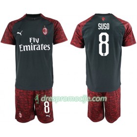 AC Milan Dres Suso 8 Dječji Treći 2018/19 Kratkih Rukava